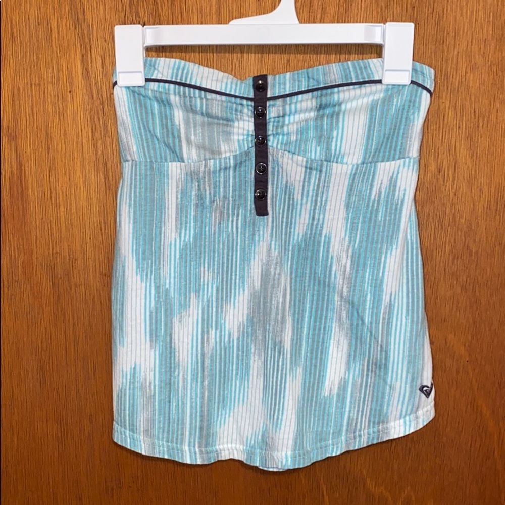Roxy strapless shirt with open back